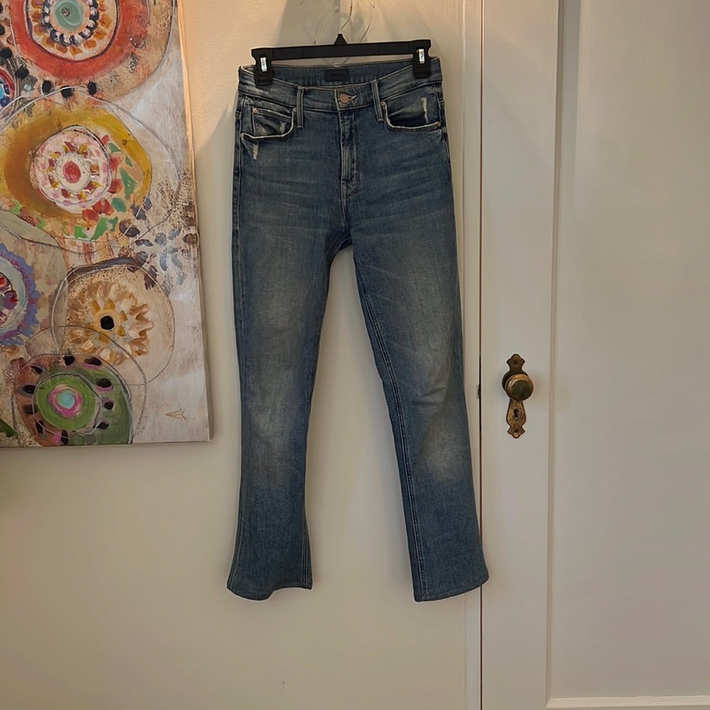 Mother Jeans | High Waisted Bootcut Blue